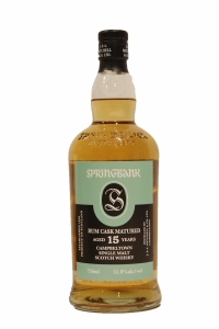 Springbank 15 Year Old Rum Cask