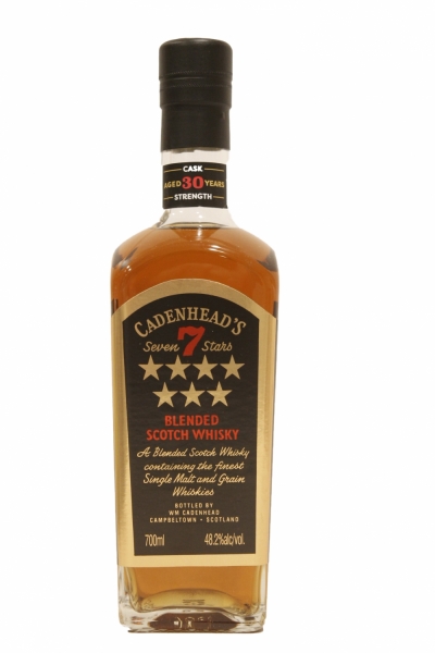 Cadenhead's Seven Stars 30 Years Old Blened Whiskey