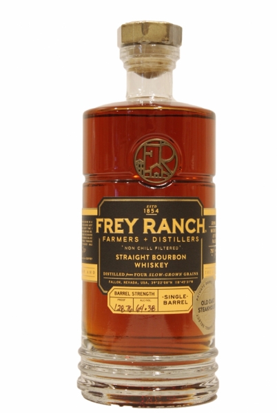 Frey Ranch Non-Chilled Filtered Straight Single Barrel Bourbon Batch 3 Bottled for Oaks Liquors