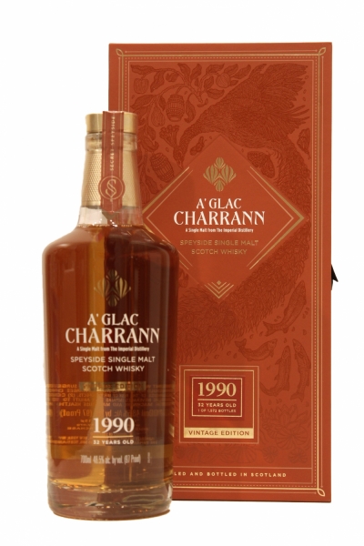 1990 A'Glac Charrann 32 Years Old Secret Speyside Vintage Edition