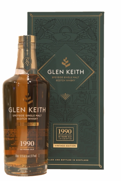 1990 Glen Keith 22 Years Old Speyside Single Malt