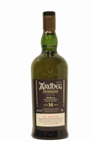 Ardbeg Anthology 'The Unicorn's Tale' 14 Year Old Single Malt Scotch