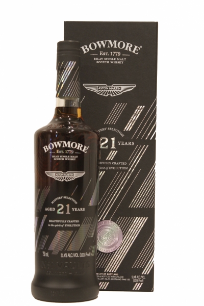 Bowmore Aston Martin Masters Selection 21 Year Old Release 2024