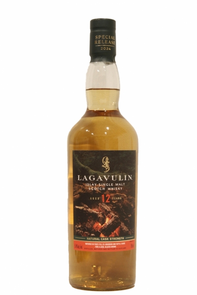 Lagavulin Natural Cask Strength 12 Year Old Release 2024