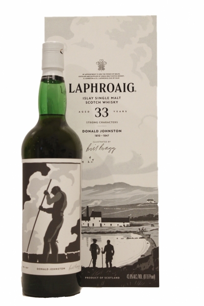 Laphroaig 33 Year Old Strong Characters: Chapter 1  Donald Johnston